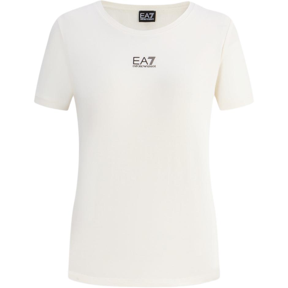 

EMPORIO ARMANI Футболка женская EA7 бежевого цвета