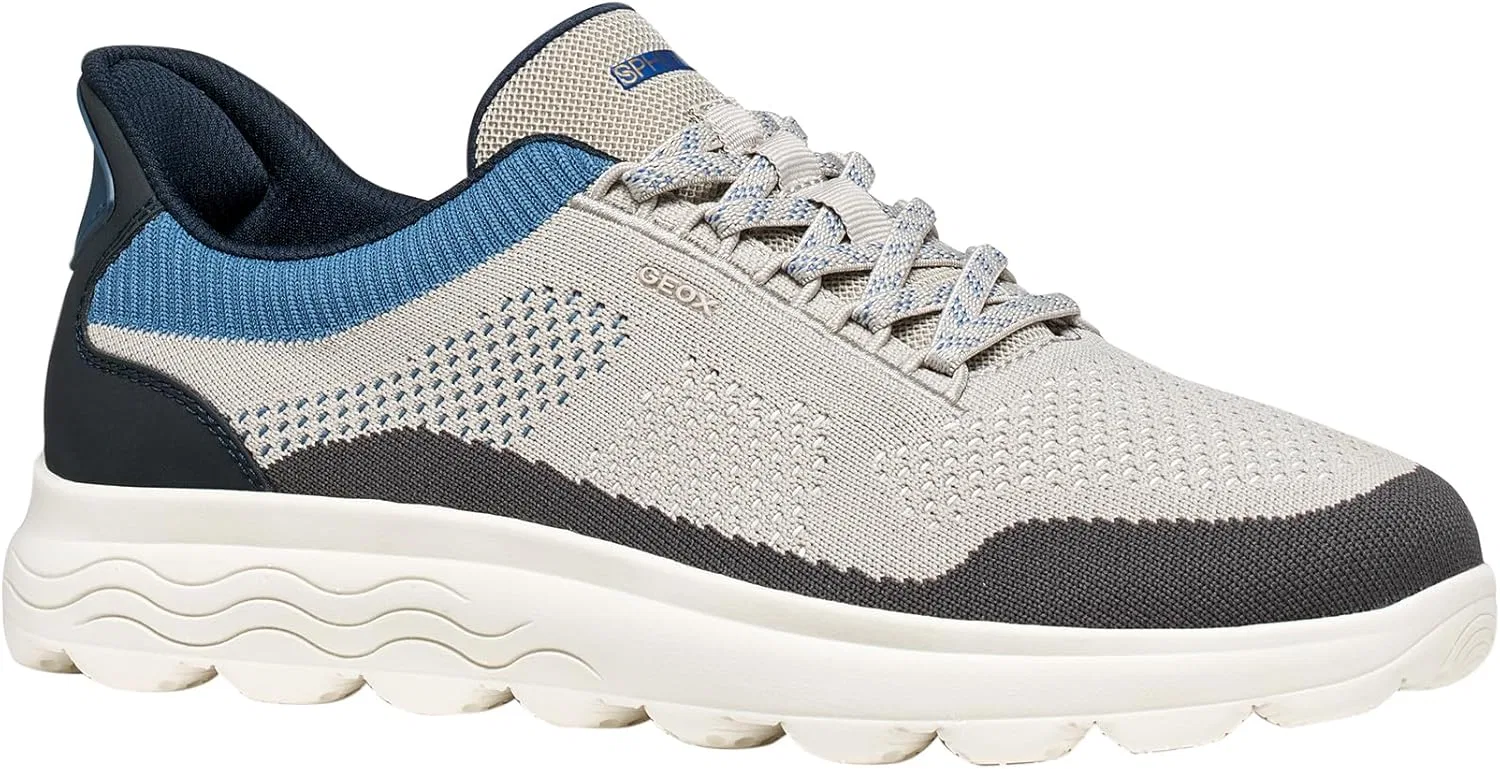 Мужские кроссовки Geox U Spherica Plus E, Lt Grey Navy