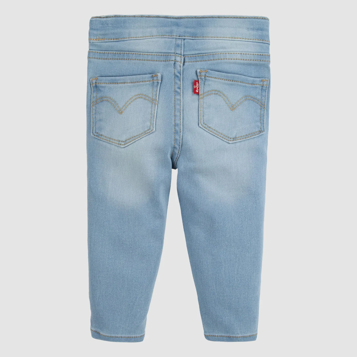 Детские джеггинсы для девочек 3-9 месяцев Levi's, Light Wash — фото 2