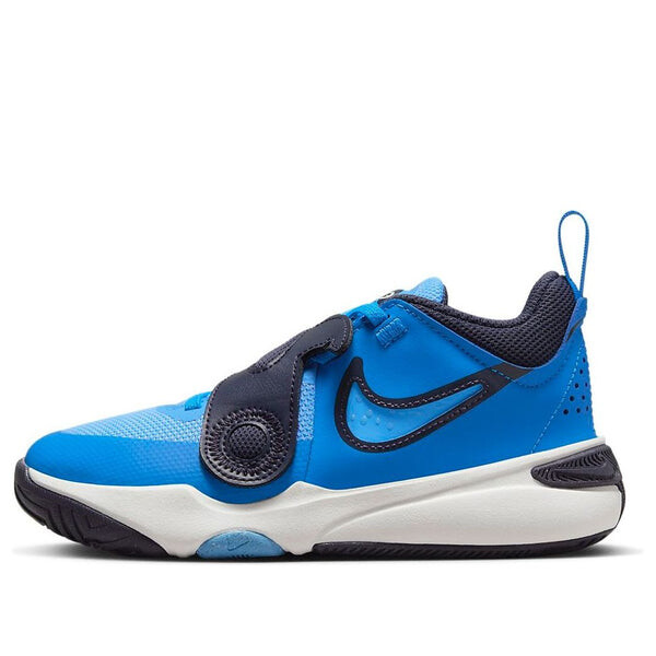 

Кроссовки team hustle d 11 lil shoes Nike, голубой