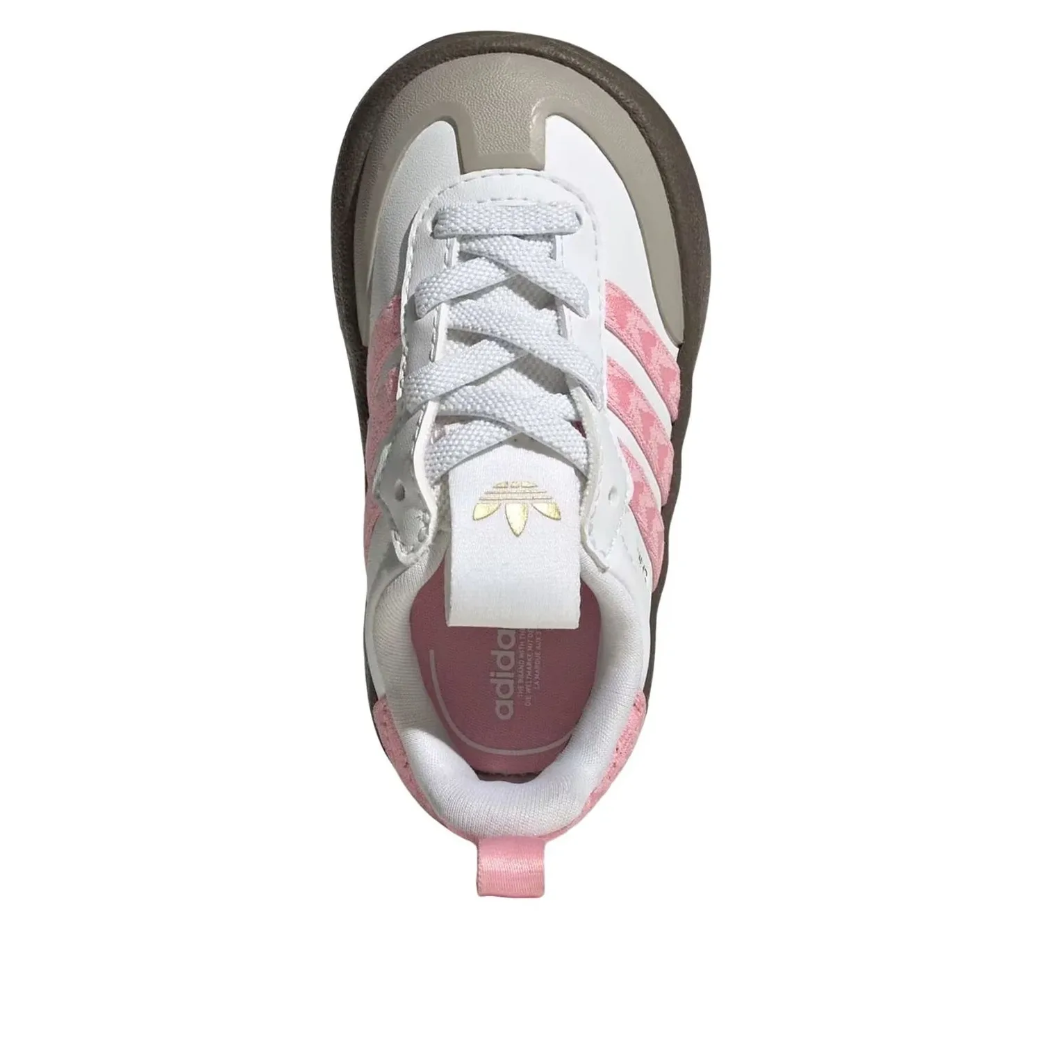 Кроссовки (TD) Adidas Smaba 'Cloud White Light Pink' — фото 4