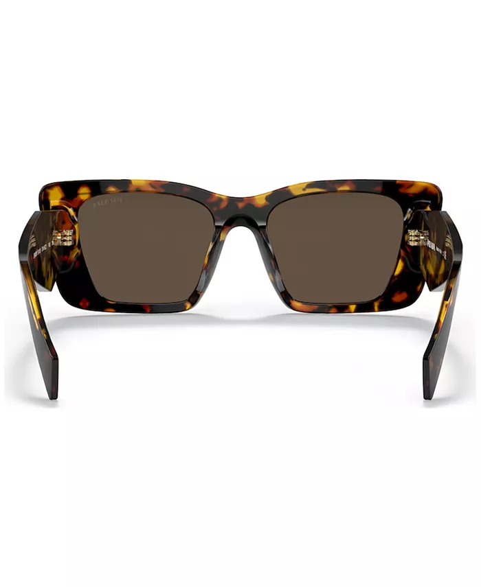 Солнцезащитные очки для женщин Symbole Butterfly, модель PR 08YS PRADA, коричневый — фото 3