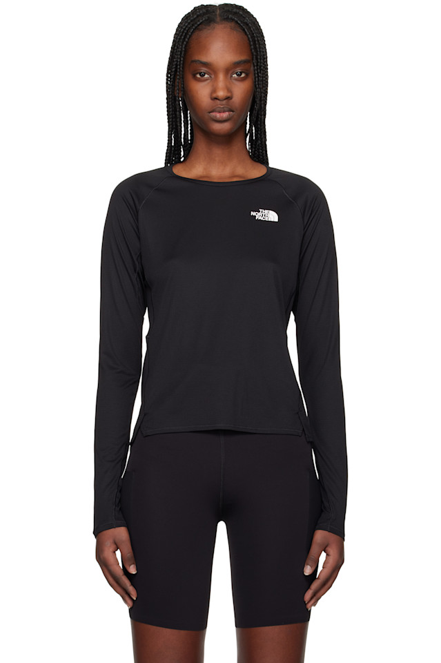 

Спортивный топ с длинным рукавом Sunriser The North Face, черный