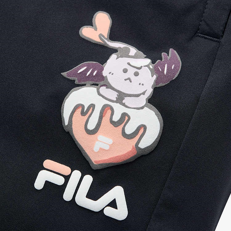 FILA KIDS Брюки королевского синего цвета для детей 3-7 лет — фото 4