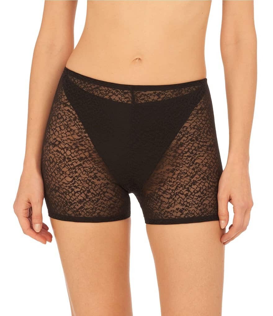 

Natori Pretty Smooth: шорты для мальчика из гладкого кружева, черный