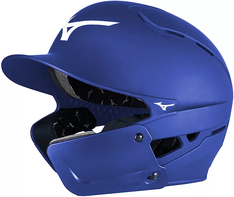 

Бейсбольный шлем Mizuno Senior B6 с защитой челюсти, цвет Royal