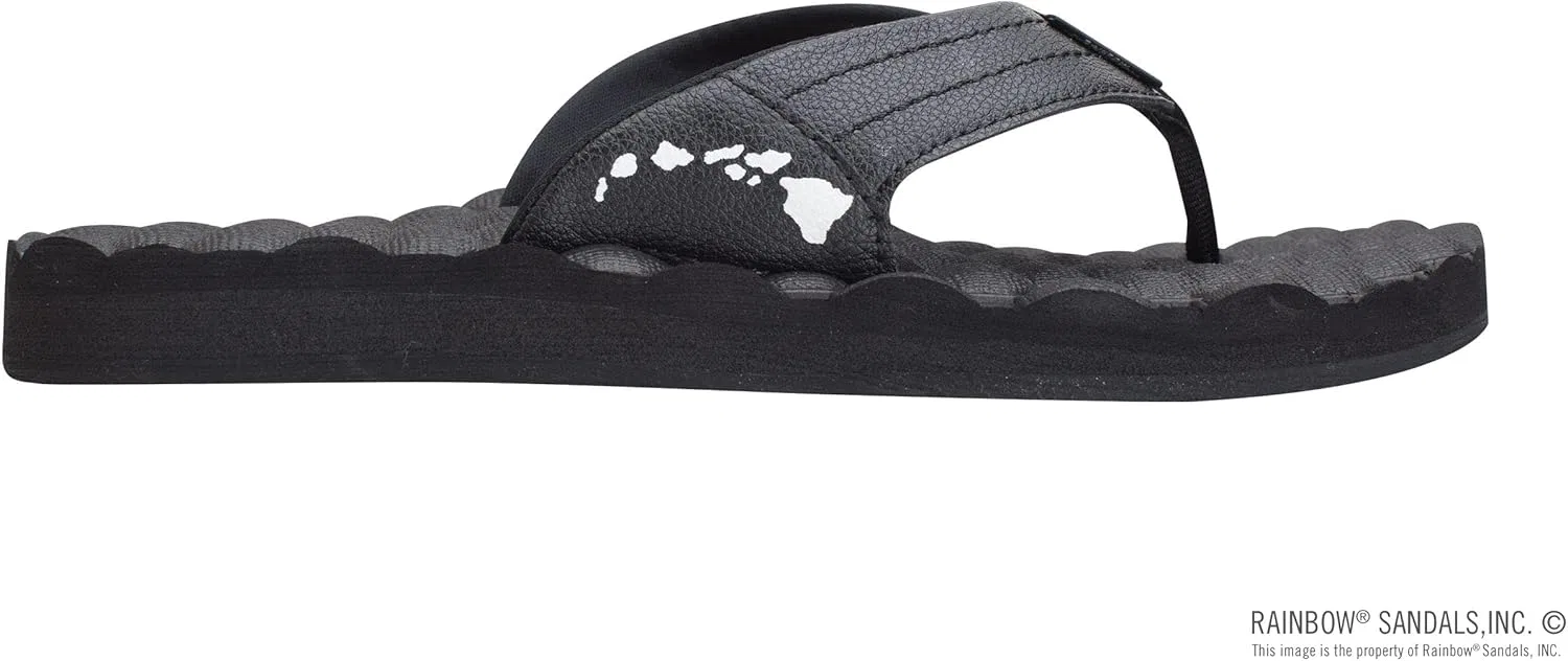 Мужские сандалии Rainbow Gerry Lopez Signature Rainbow Sandals, Black — фото 4
