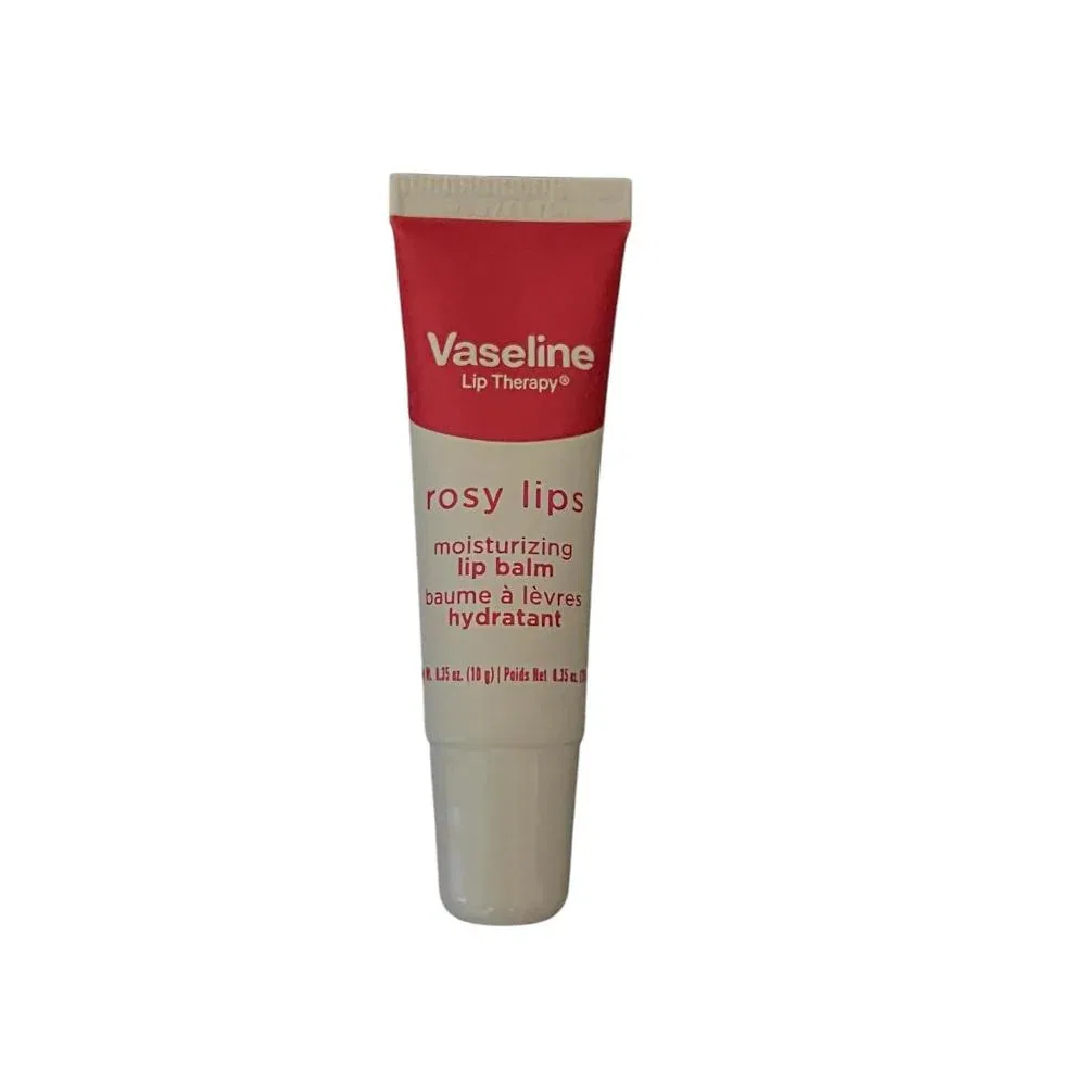 Бальзам для губ Lip Therapy - Rosy Lips от Vaseline для женщин - 2 x 0,35 унции, прозрачный/прозрачный — фото 2