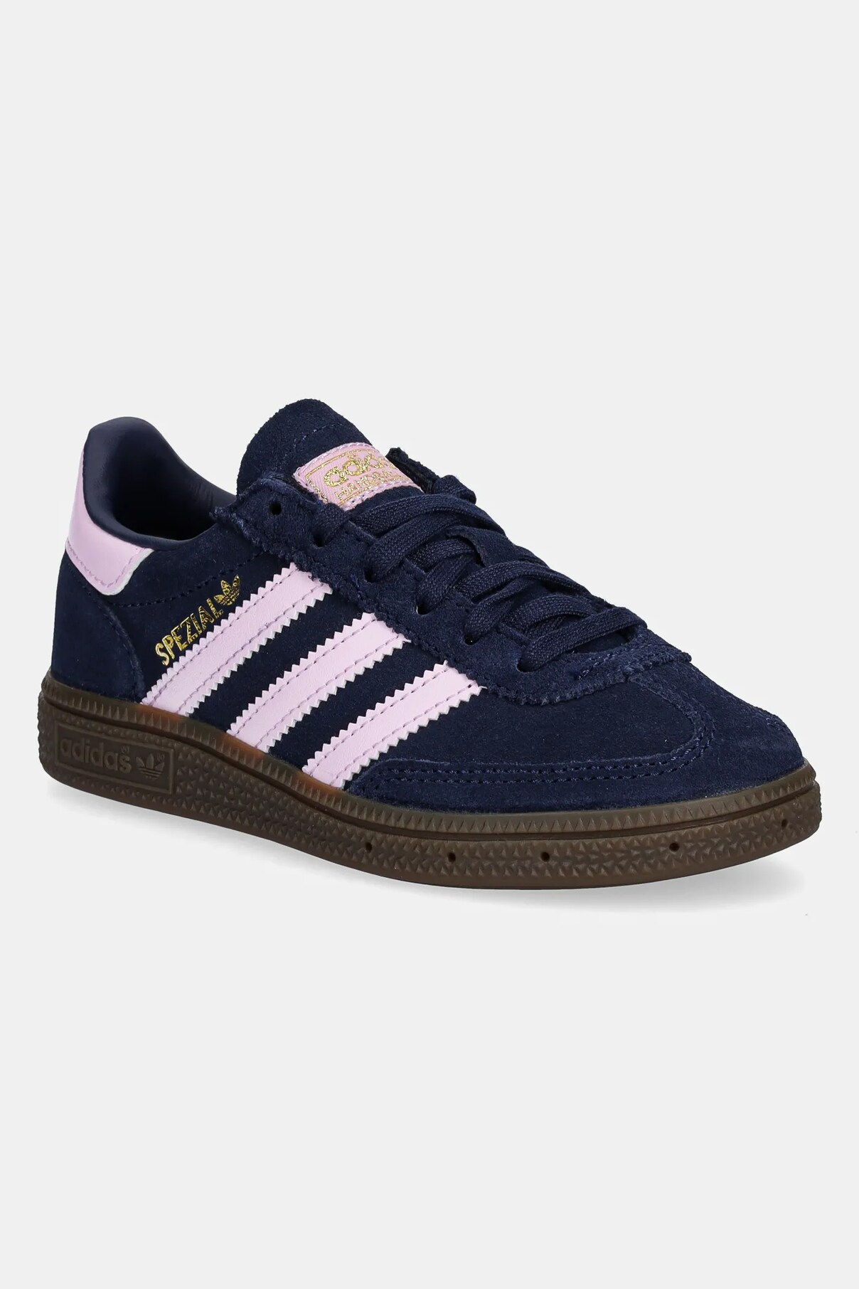 

Кроссовки замшевые HANDBALL SPEZIAL Adidas Originals, темно-синий