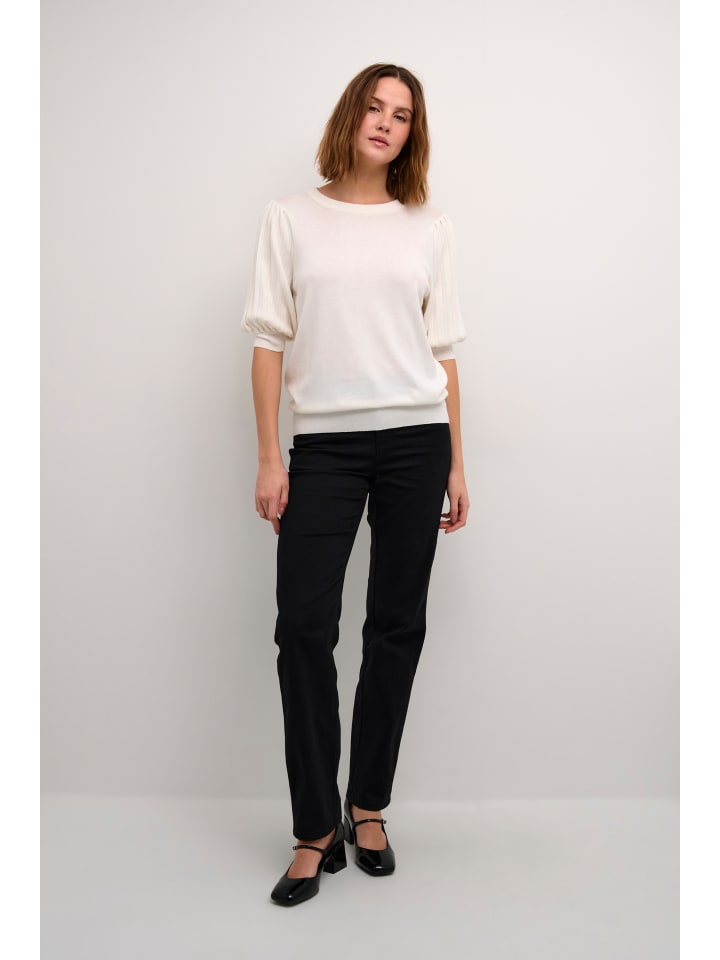 

Kaffe Вязаный свитер KAlone стандартного кроя, цвет «Мел»