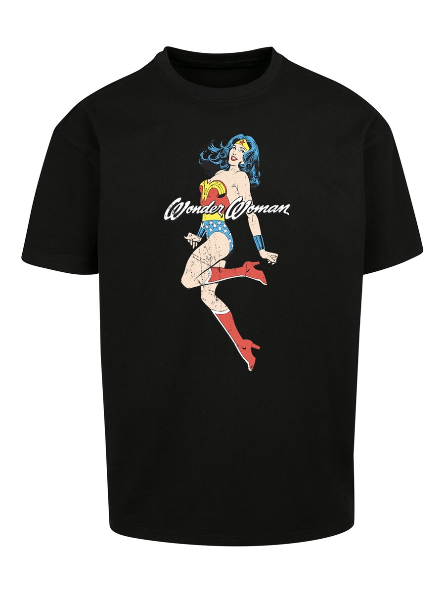 

Рубашка F4NT4STIC DC Comics Wonder Woman Jump, черный