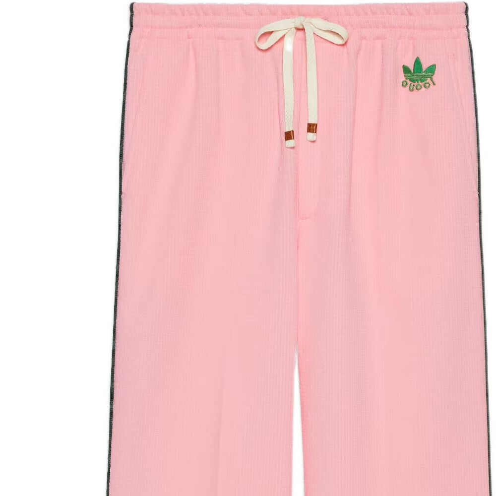 Брюки женские Gucci Casual, повседневный стиль, розовый — фото 2