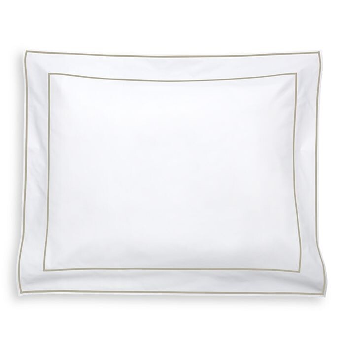 

Подушка Ansonia Percale King Sham Matouk, коричневый/бежевый