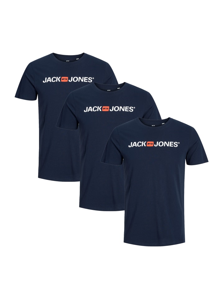 

Футболка Jack & Jones, цвет navy blazer
