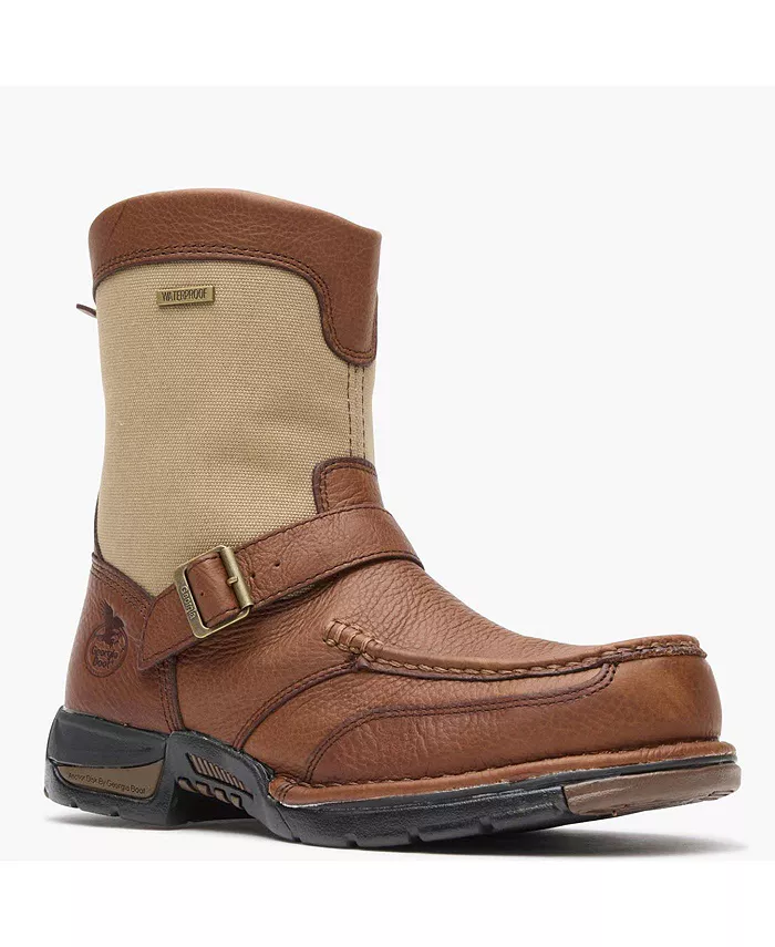 Мужские ботинки Athens Waterproof со шнуровкой сбоку Georgia Boot, коричневый — фото 2