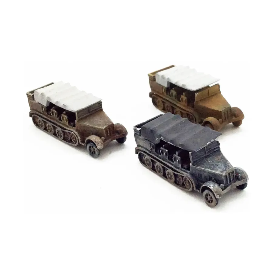 

Sd Kfz 7 Коллекция №2, WWII Micro Armour - Germany - Loose Miniatures (1:285)