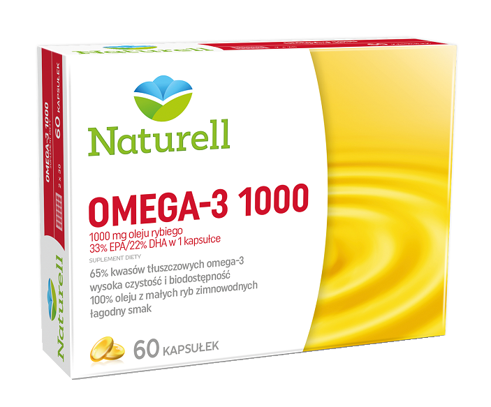 

Препарат, укрепляющий иммунитет Naturell Omega-3 1000, 60 шт