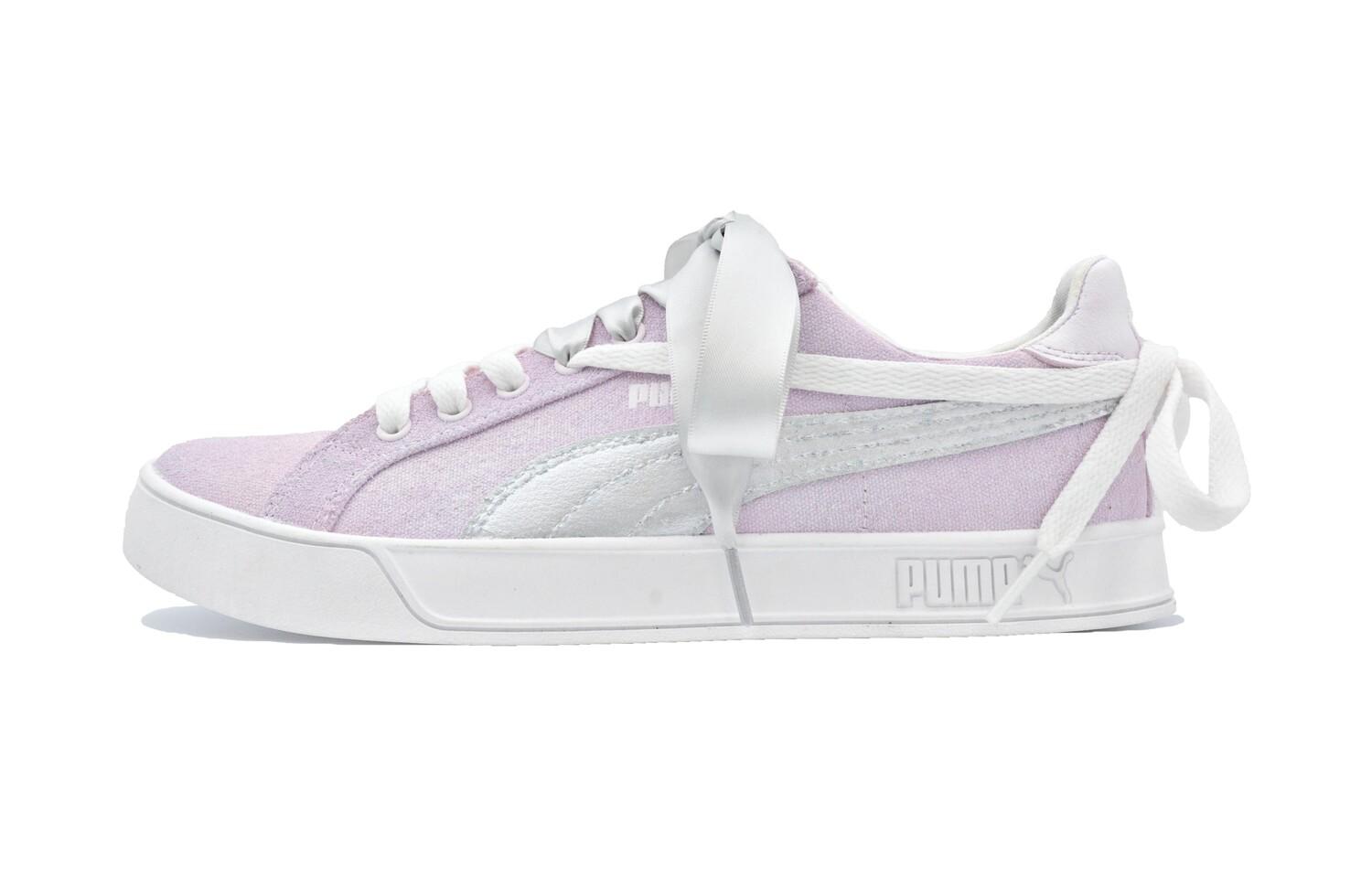 

Кроссовки Puma Skateboarding Shoes Unisex Low-top Silver, светло-фиолетовый