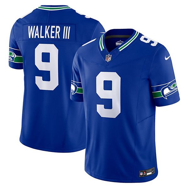 

Мужская футболка Kenneth Walker III Royal Seattle Seahawks Vapor FUSE Limited Nike