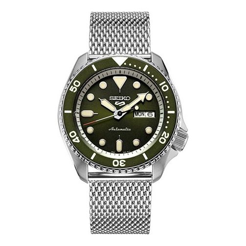 

Часы SEIKO 5 Series 100 waterproof / Sports Mechanical Green, зеленый