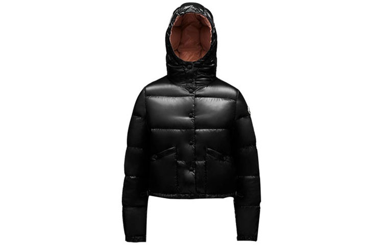 

Пуховик женский черный Moncler