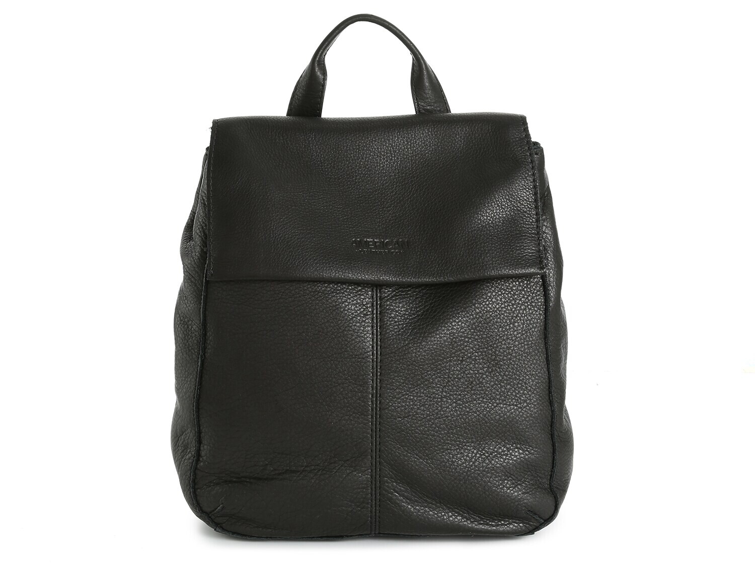 

Рюкзак American Leather Co. кожаный, черный