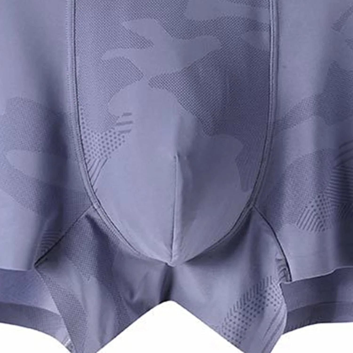 Боксеры спортивные, Men's Ice Silk Breathable Boxers Seamless Hip-Lifting Underwear Sports Body-Shaping Underpants, фиолетовый — фото 3