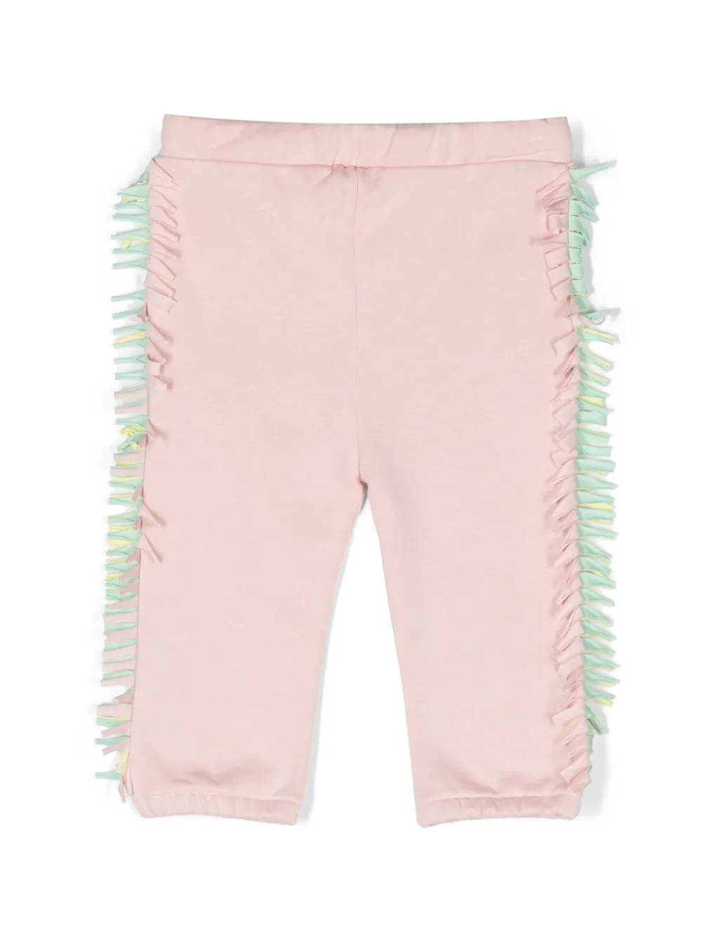Спортивные брюки с бахромой Stella Mccartney Kids, розовый — фото 2