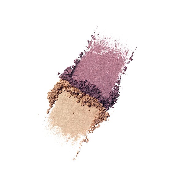 Палитра теней для век duo CLINIQUE All About Shadow Duo, BEACH PLUM — фото 2