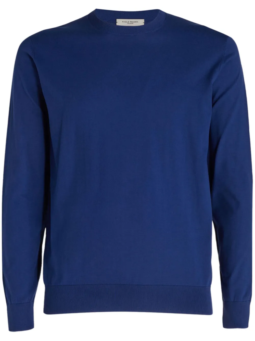 

Джемпер с круглым вырезом Paolo Pecora, синий