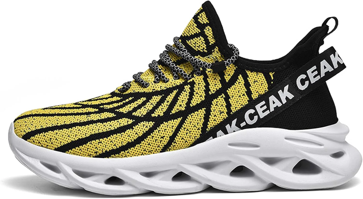 

Мужские спортивные беговые кроссовки - дышащая сетка - модные кеды - мужские баскетбольные кроссовки больших размеров, противоскользящие с амортизацией для ходьбы - тренировочные теннисные рабочие кроссовки DZBAJRQM, желтый