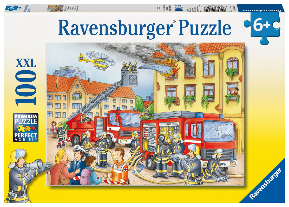 

Ravensburger, пазл, XXL, Пожарная команда, 100 шт.