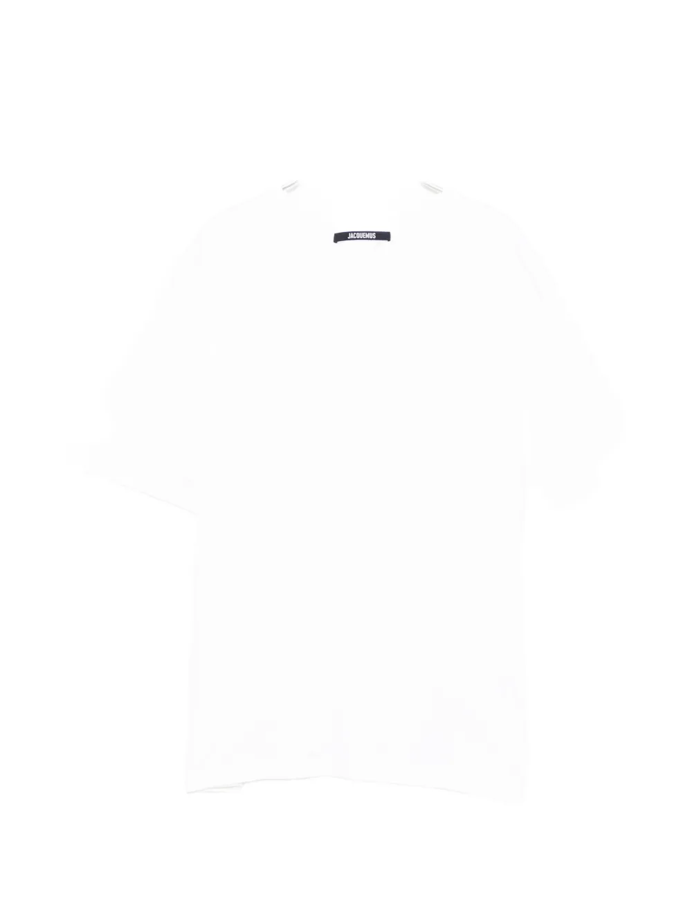 

Плиссированная футболка Jacquemus, белый