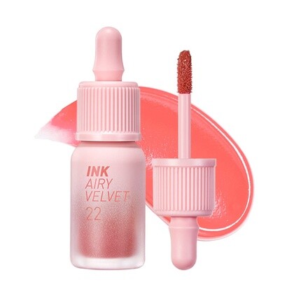 

Ink Airy Velvet Lip Tint Жидкая помада для губ 0,14 жидких унций 022 Центр Персиковый Peripera