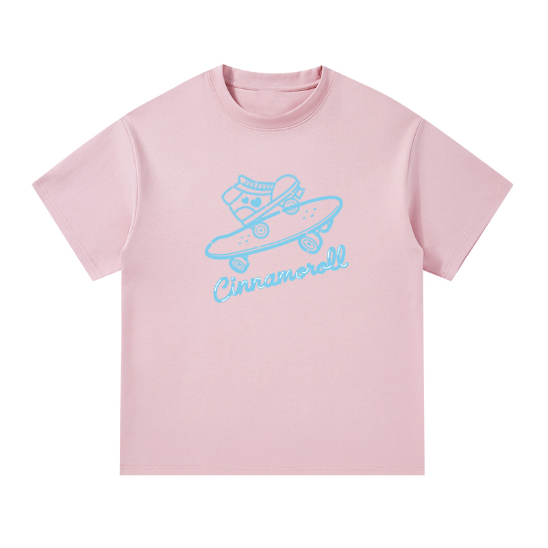 

Футболка Unisex CINNAMOROLL Yugui Dog Sanrio, розовый