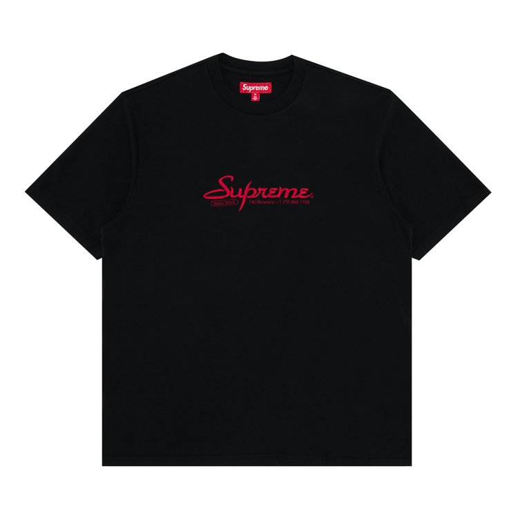 

Топ Supreme Contact Short-Sleeve Top, черный