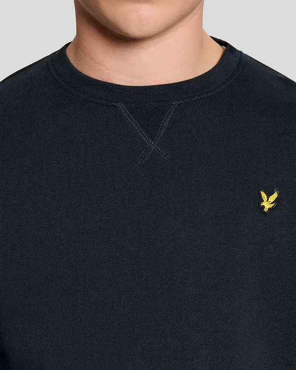 Толстовка с круглым вырезом Lyle & Scott, Dark Navy — фото 4