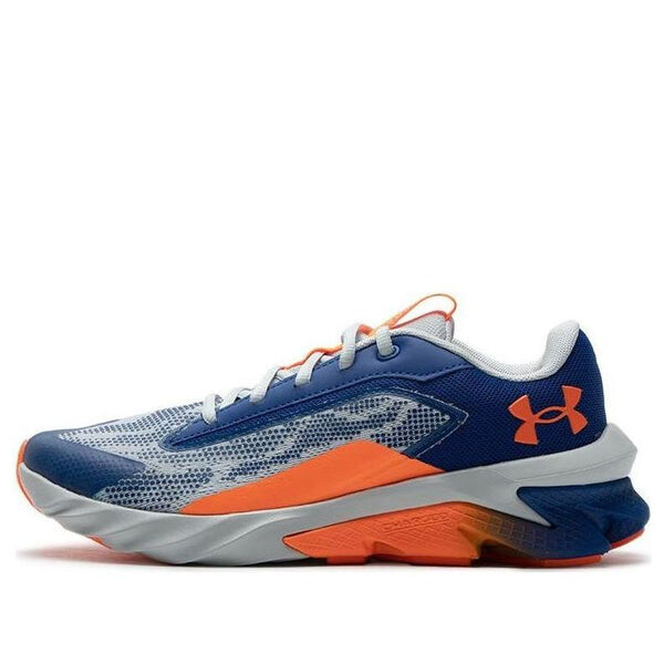 

Кроссовки charged scramjet 4 'royal halo grey' Under Armour, синий