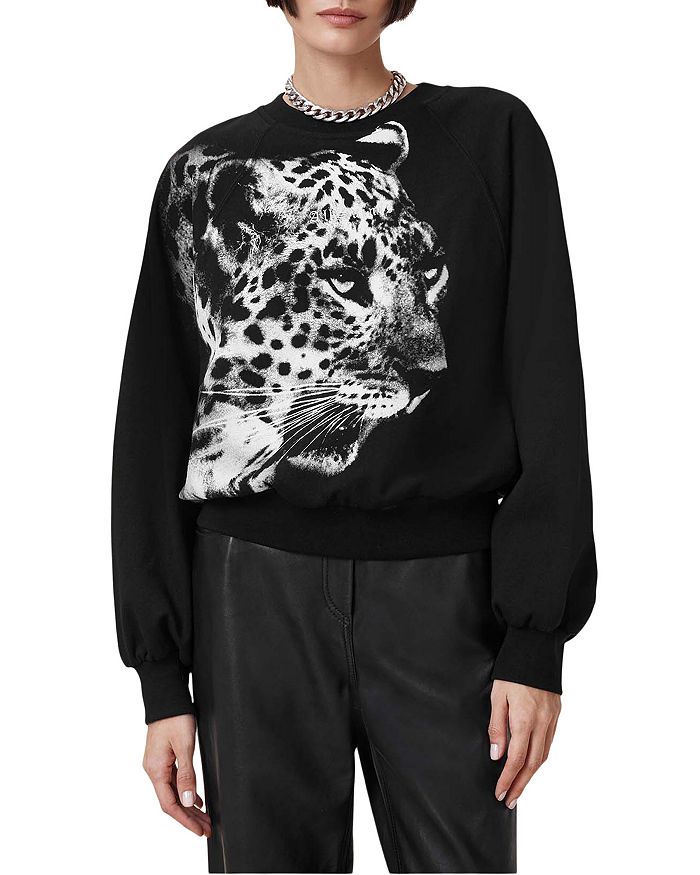 

Толстовка Kiara Cygnet ALLSAINTS, черный