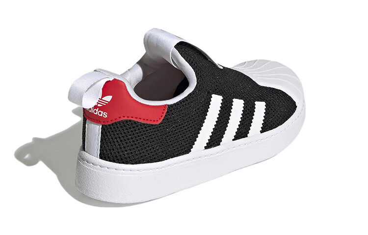 Кроссовки Adidas Superstar 360 C 'Black Vivid Red' — фото 4