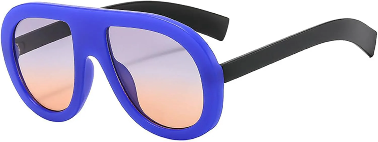 

Willochra Популярные модные солнцезащитные очки-пилот для женщин, солнцезащитные очки UV400 в стиле ретро с градиентом, модные мужские круглые солнцезащитные очки, C5