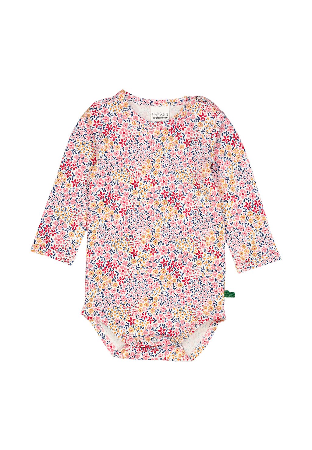 

Боди Fred's World by Green Cotton, цвет Almond Papaya Navy