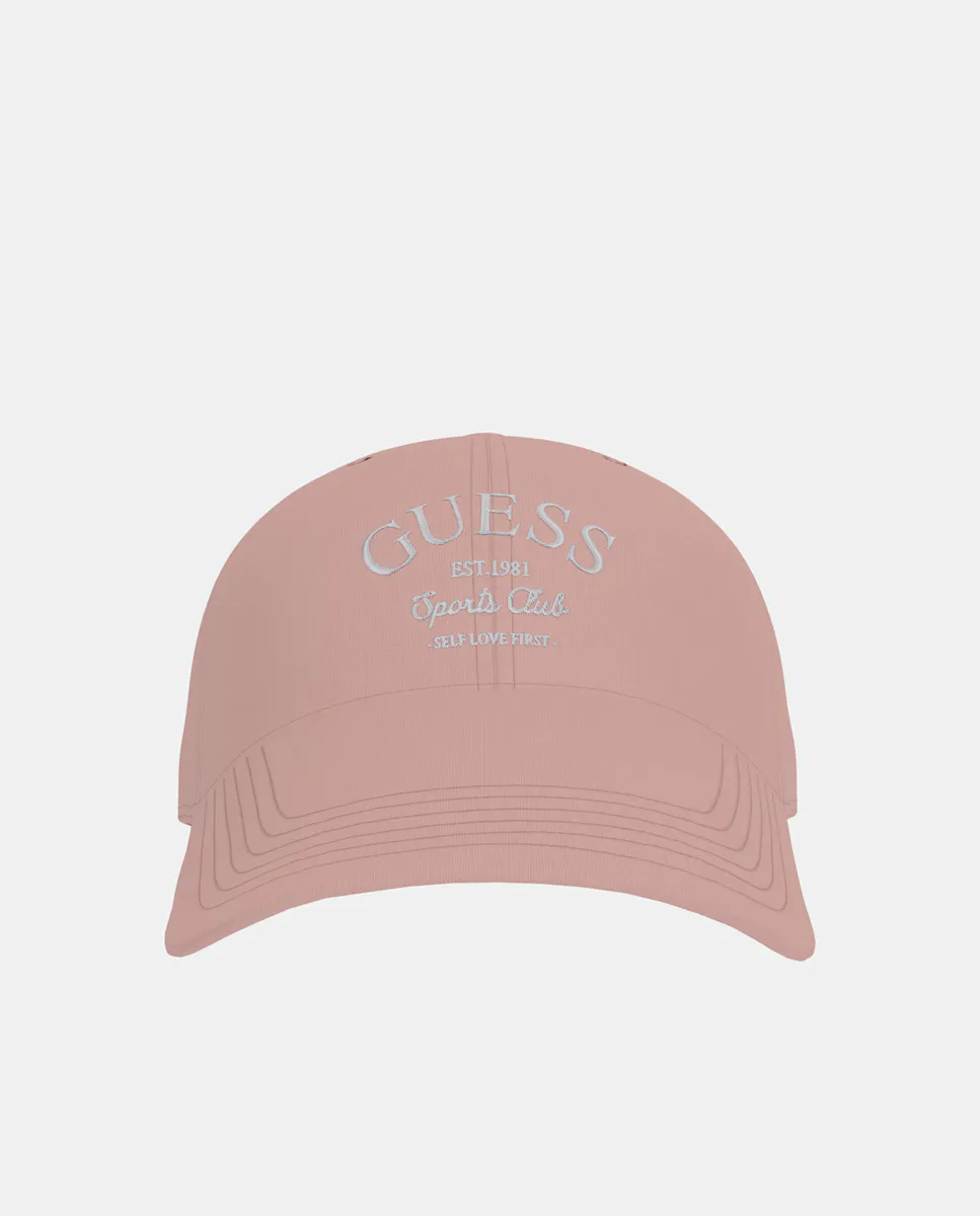 

Кепка с логотипом Guess, розовый