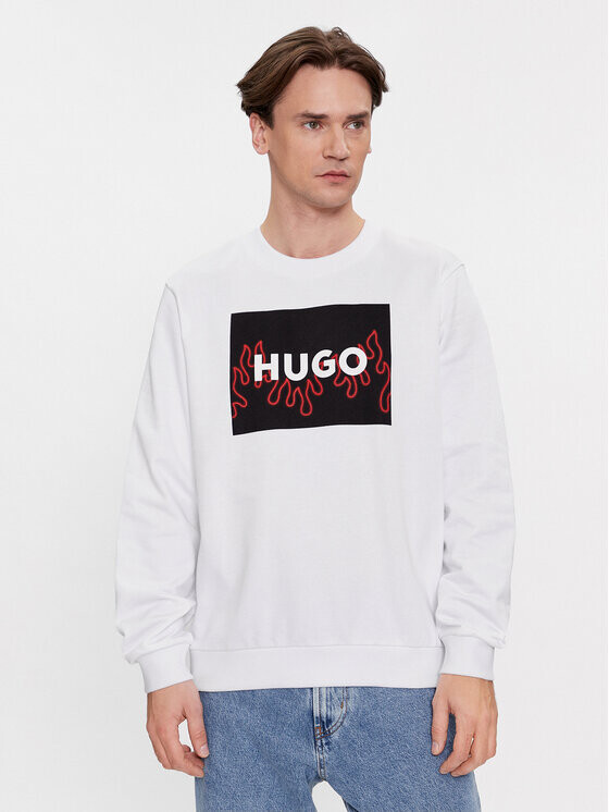 

Толстовка обычного кроя Hugo, белый