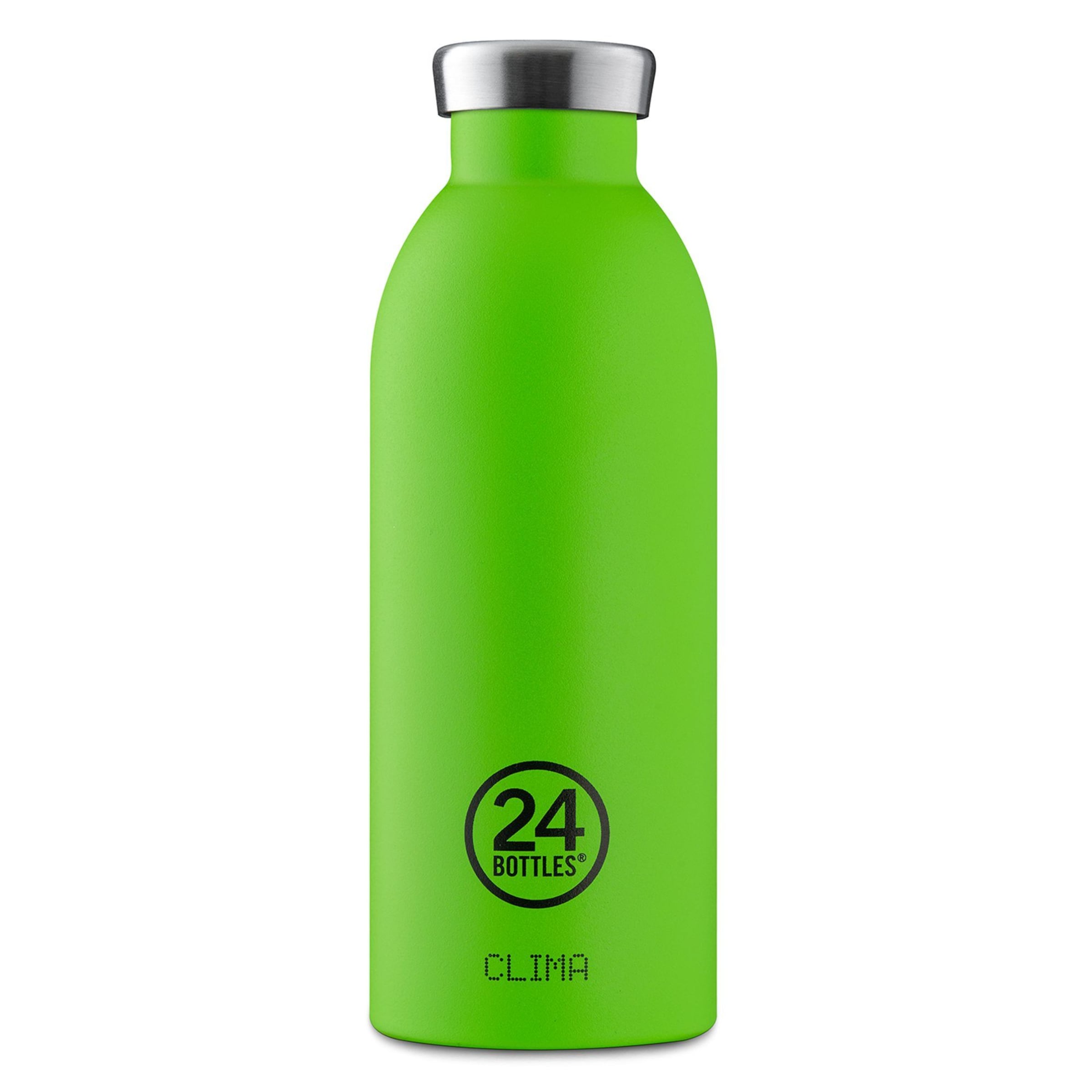

24Bottles Бутылка для воды 'Clima' в неоново-зеленом цвете