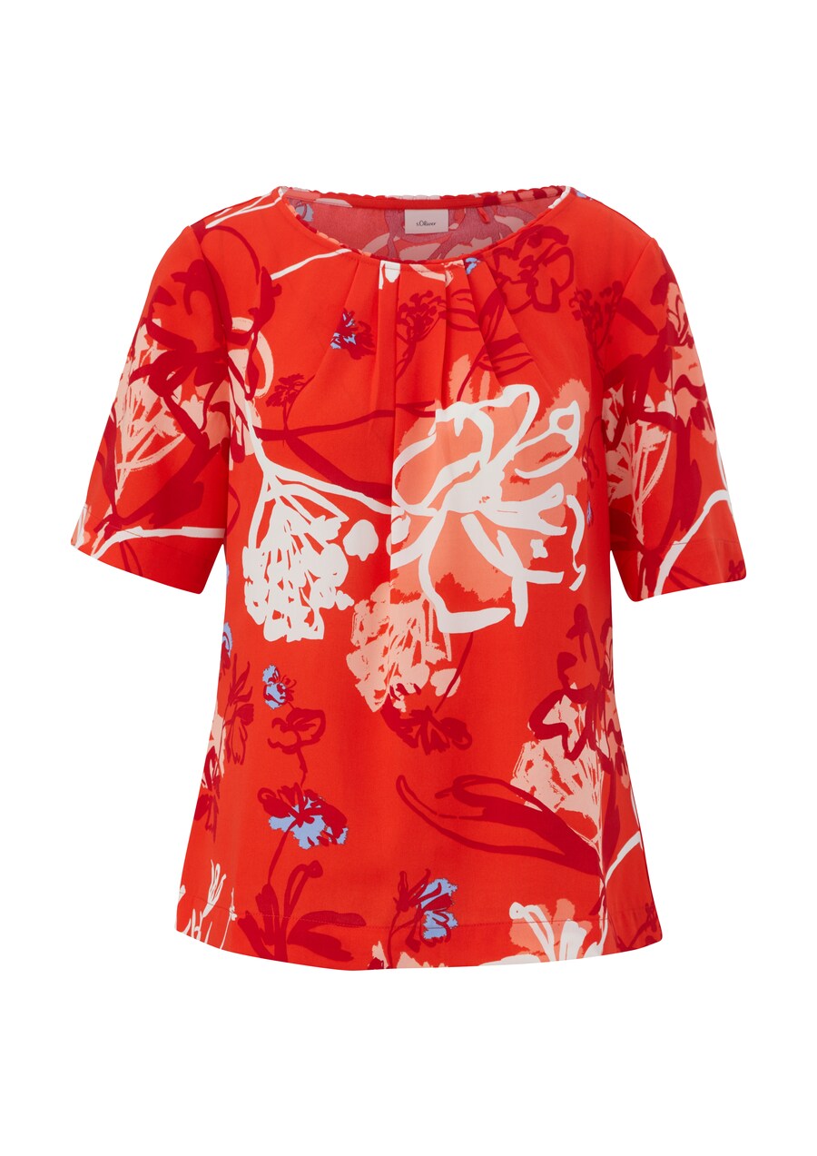 

Блуза s.Oliver BLACK LABEL, оранжевый
