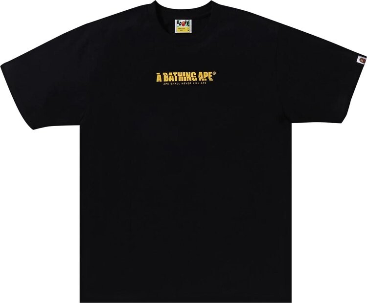 

Футболка BAPE Japan Souvenir 'Black', черный