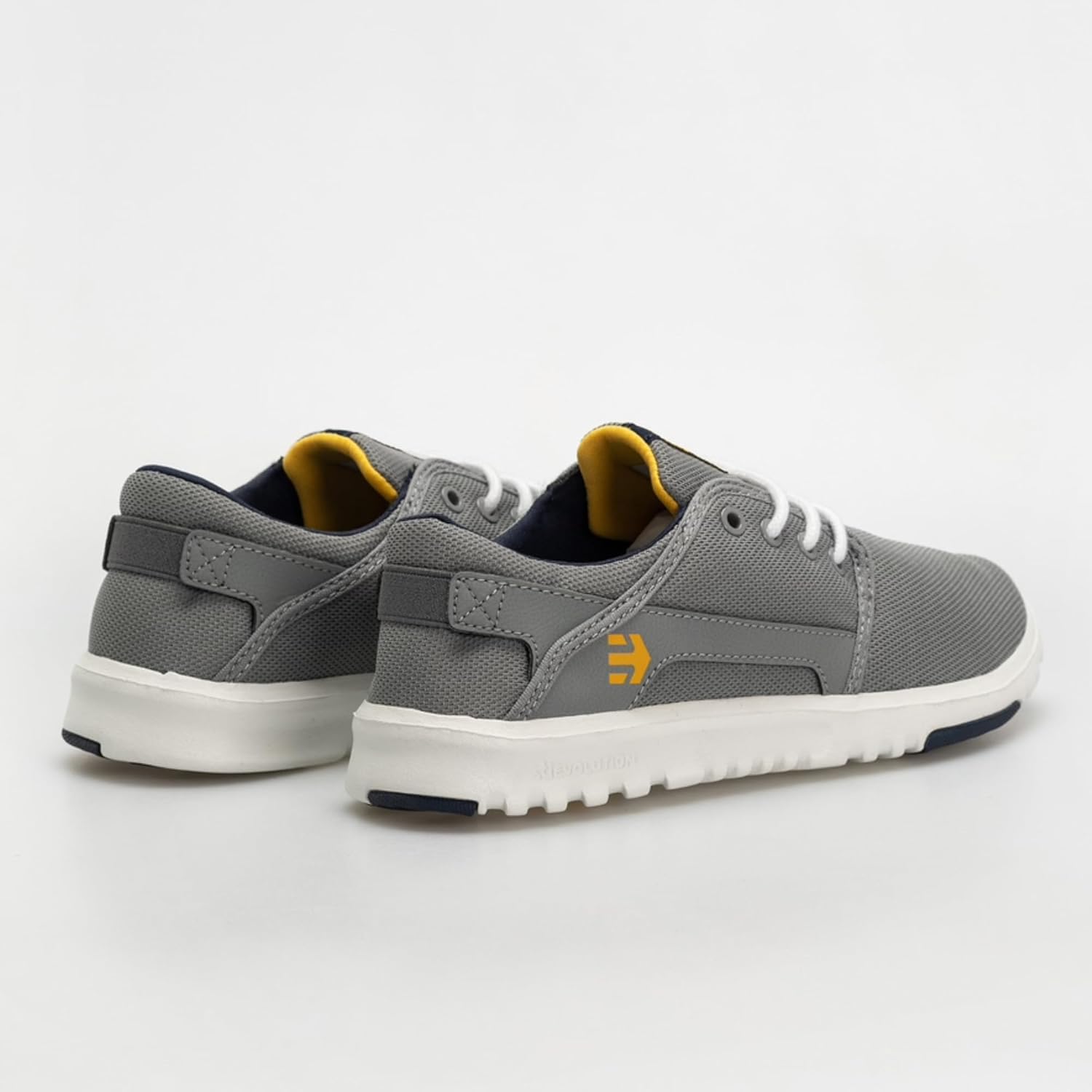 Кроссовки Etnies Scout, синий/желтый/серый — фото 4