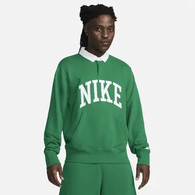 

Поло Nike Club Fleece, цвет Malachite/White