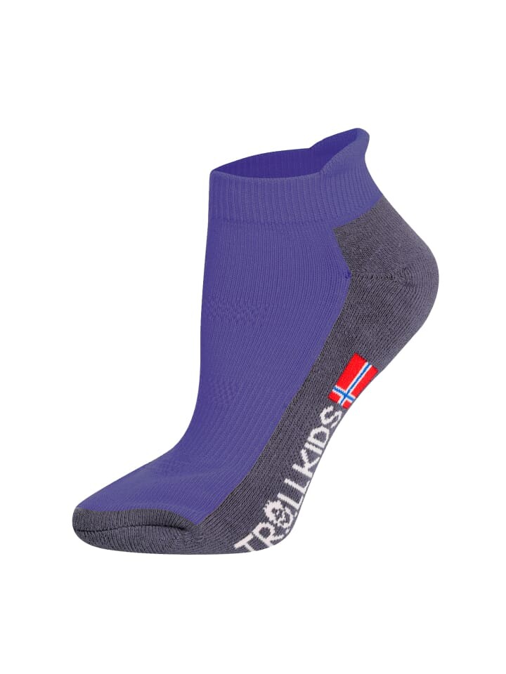 

Носки Trollkids Wandersocken Low Cut II, цвет dark purple